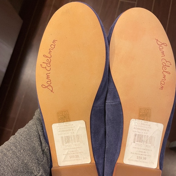 Sam Edelman Ballet Flats - Indigo Blue, Felicia Ballet Flat (Super comfortable) - Picture 8 of 8